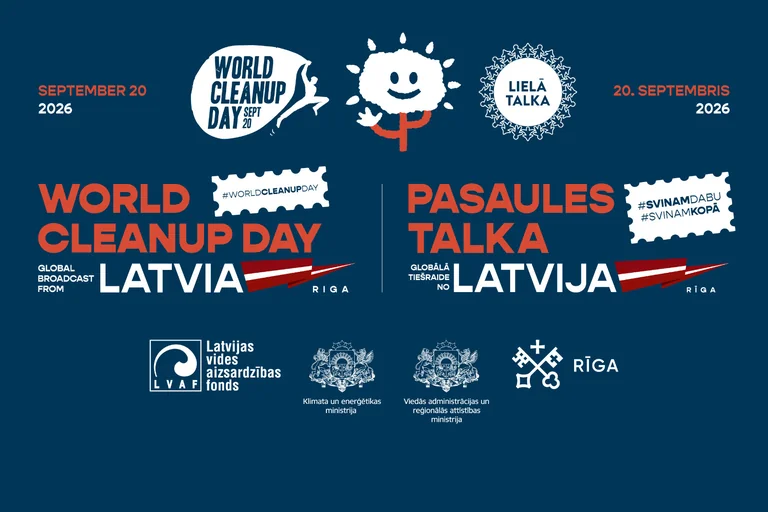 Rīga 20. septembrī kļūs par Pasaules talkas centru
